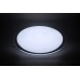 Светодиодный управляемый светильник накладной AL5000 тарелка 100W 3000К-6500K белый с кантом