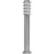 Светильник садово-парковый DH027-650, Техно столб, 18W E27 230V, серебро 11816