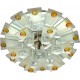 Светильник потолочный JCD9 Max35W G9 прозрачный-матовый -желтый, прозрачный, 1560 28432