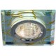 Светильник потолочный, MR16 G5.3 прозрачный-золото, серебро,8149-2 28295