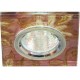 Светильник потолочный, MR16 G5.3, розовый-золото, серебро, 8143-2 28298