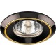 Светильник встраиваемый DL1023 потолочный MR16 G5.3 черный-золото 20141