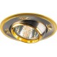 Светильник встраиваемый DL248 потолочный MR16 G5.3 титан-золото 17924