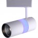 Светодиодный светильник AL108 трековый на шинопровод 12+5W, 35 градусов, 4000К и подсветка синяя 32456