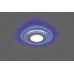 Светодиодный светильник AL2330 встраиваемый 16W 4000K с синей подсветкой, белый