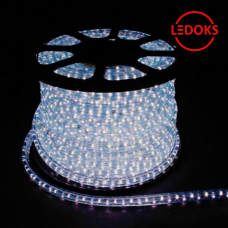 Дюралайт светодиодный LED-R2W 2-х жильный, белый 7000K 1,44Вт/м 36LED/м 100м 220V