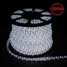 Дюралайт светодиодный LED-F3W 3-х жильный, белый 7000K 2,88Вт/м 72LED/м 50м 220V