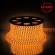 Cветодиодная LED лента LS704, 60SMD(2835)/м 4.4Вт/м 100м IP65 220V желтый